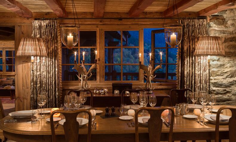 viaggi di lusso hotel privato alpi francesi sci chalet hibou