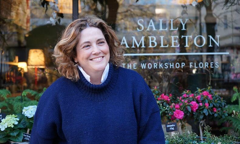 Da 20 anni Sally Hambleton disegna i più bei bouquet di Madrid. Foto: Gonzalo Gimeno sally hambleton fiori lusso madrid