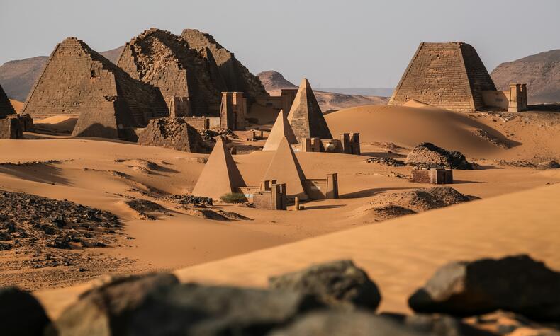 Piramidi di Meroe, Sudan