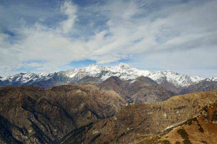 luxury travel butan Himalayan mountain range  Bhutan Happiness