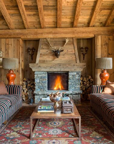 viaggi di lusso hotel privato alpi francesi sci chalet hibou