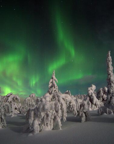 viaggio esperienza di lusso Aurora boreale Lapponia