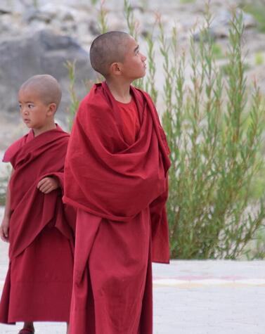 viaggio lusso remoto a Ladakh India monastero