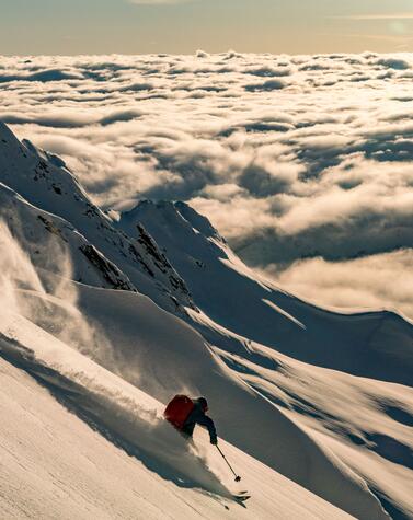 luxury skiing experience in the french alps