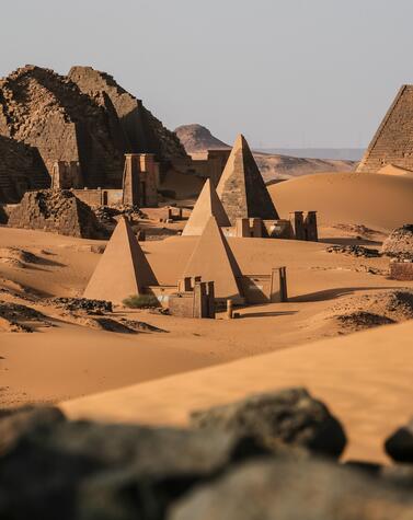 Piramidi di Meroe, Sudan