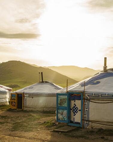 Chris Schalkx Mongolia ger