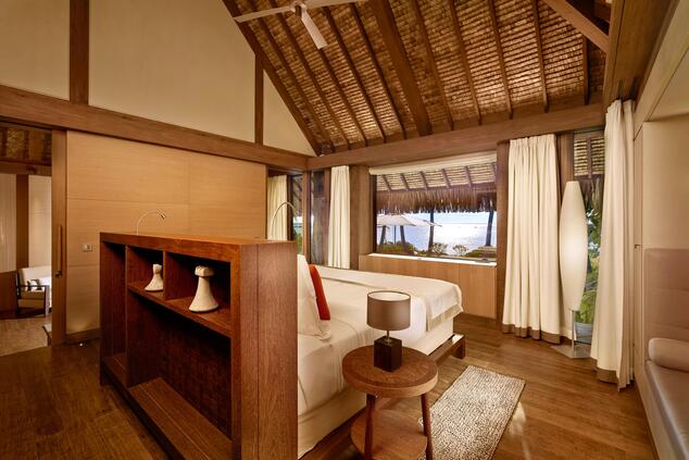 viaggio di lusso su un'isola privata polinesia the brando