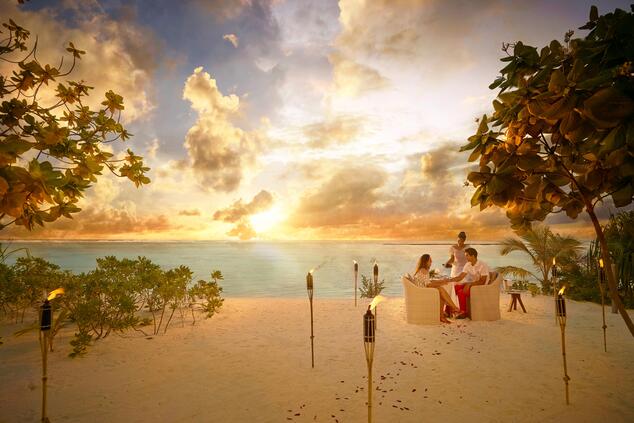 viaggio di lusso su un'isola privata polinesia the brando