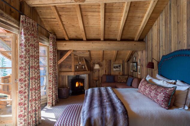 viaggi di lusso hotel privato alpi francesi sci chalet hibou.