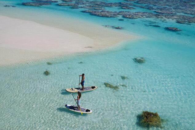 viaggio di lusso su un'isola privata polinesia the brando