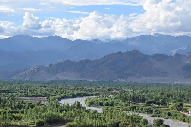 viaggi di lusso a distanza in Ladakh India monastero di Hemia.