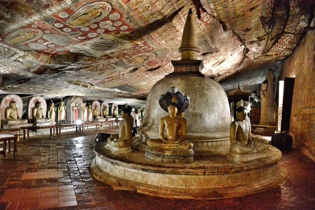 viaggi isola di lusso sri lanka spiritualità storia dambulla buddha temple.