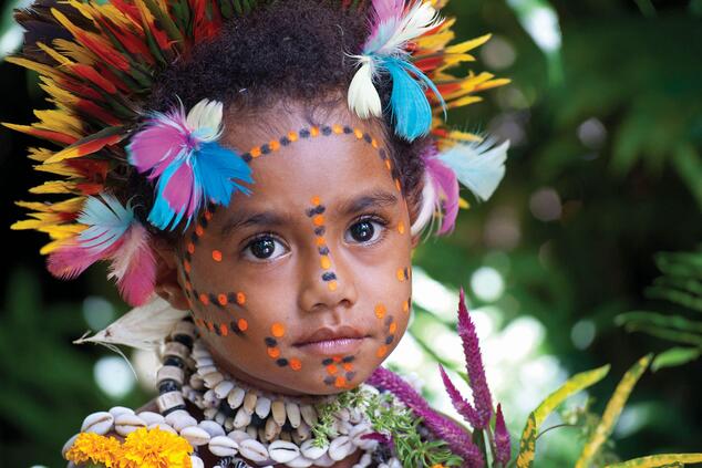 viaggio a distanza in papua nuova guinea.