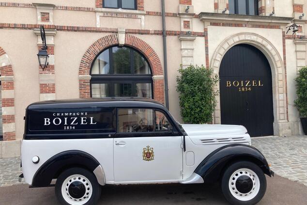 boizel champagne cellar