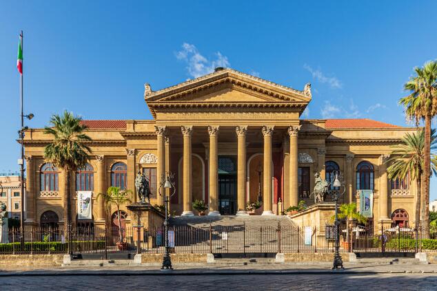 teatro massimo palermo sicilia il padrino