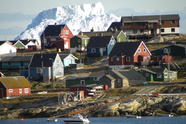 Alloggio a Qeqertarsuaq. viaggio in Groenlandia viaggio in Groenlandia HX Hurtigruten