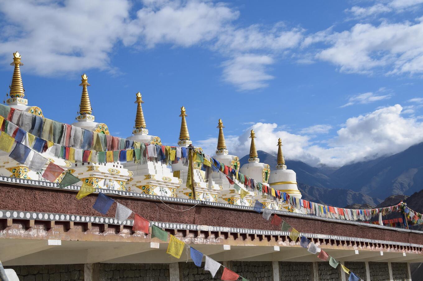 viaggio di lusso a distanza in Ladakh India palazzo di Shey