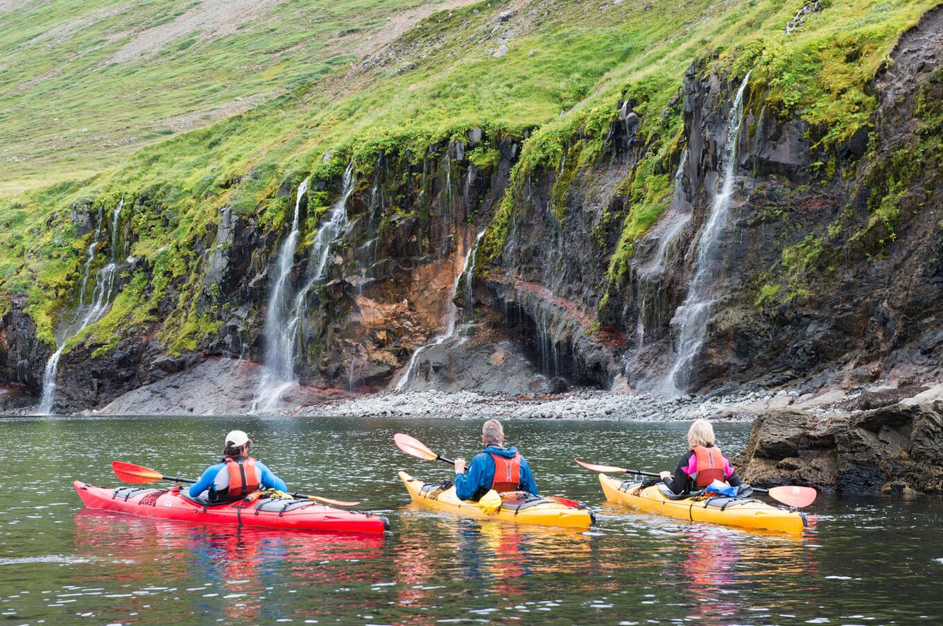 viaggio avventura di lusso in Islanda in kayak