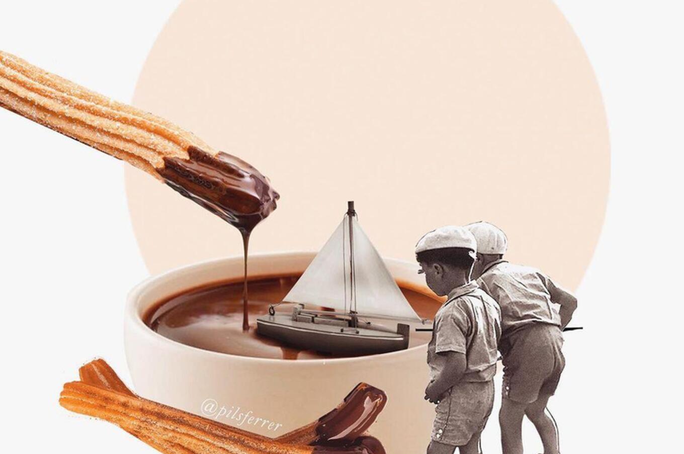 pilsferrer illustrator collage
