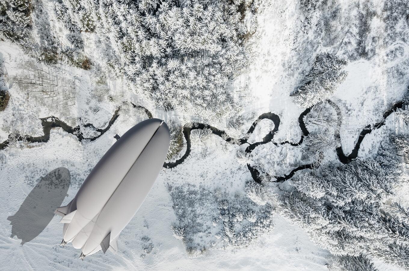 Viaggio in dirigibile al Polo Nord