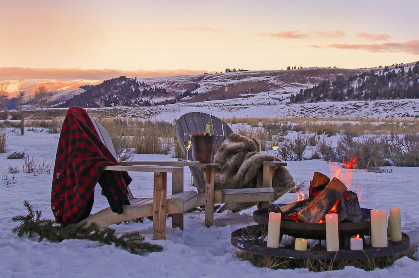 The Ranch at the Rock Creek in inverno