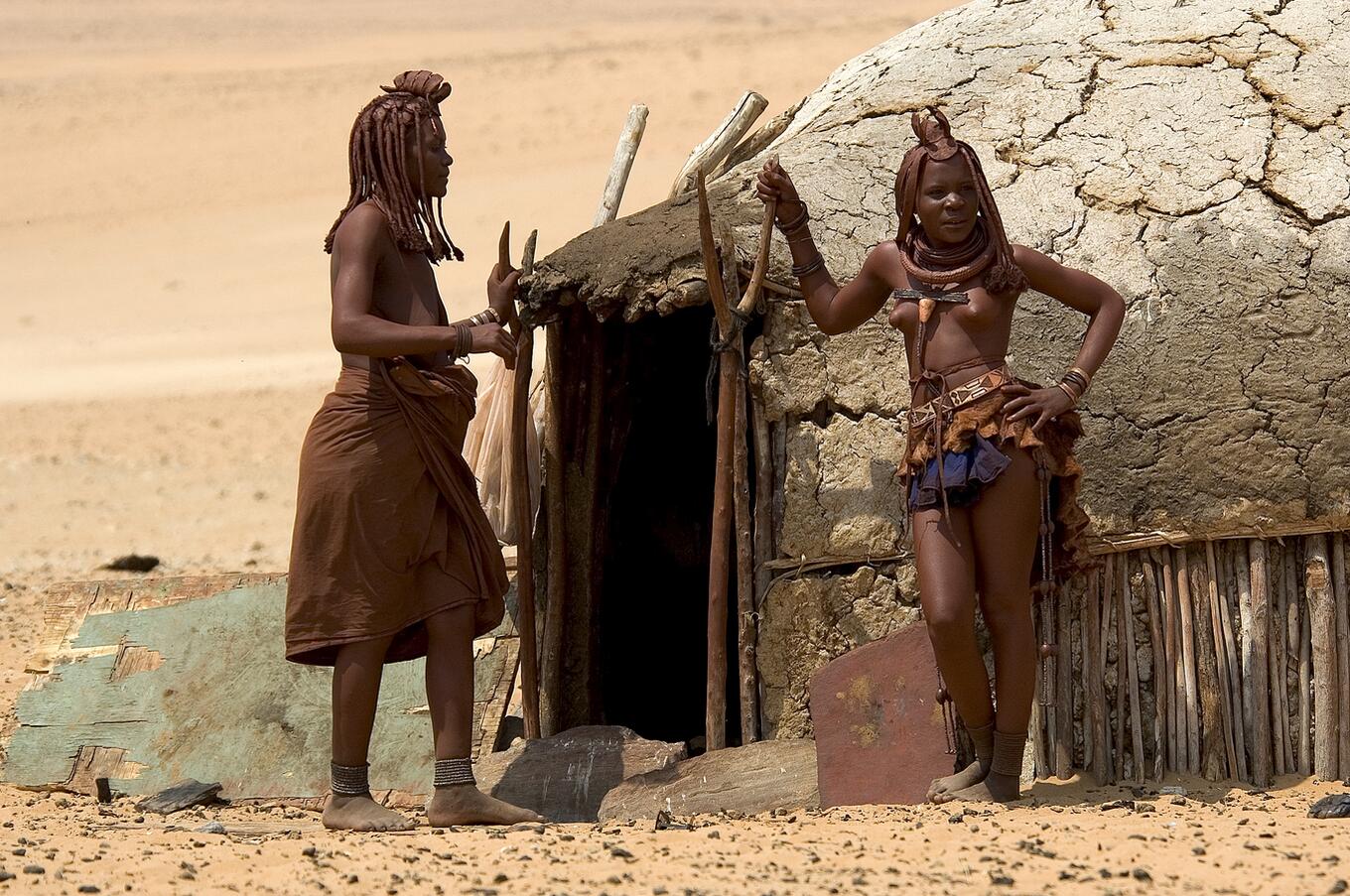 Himba. Safari Namibia.