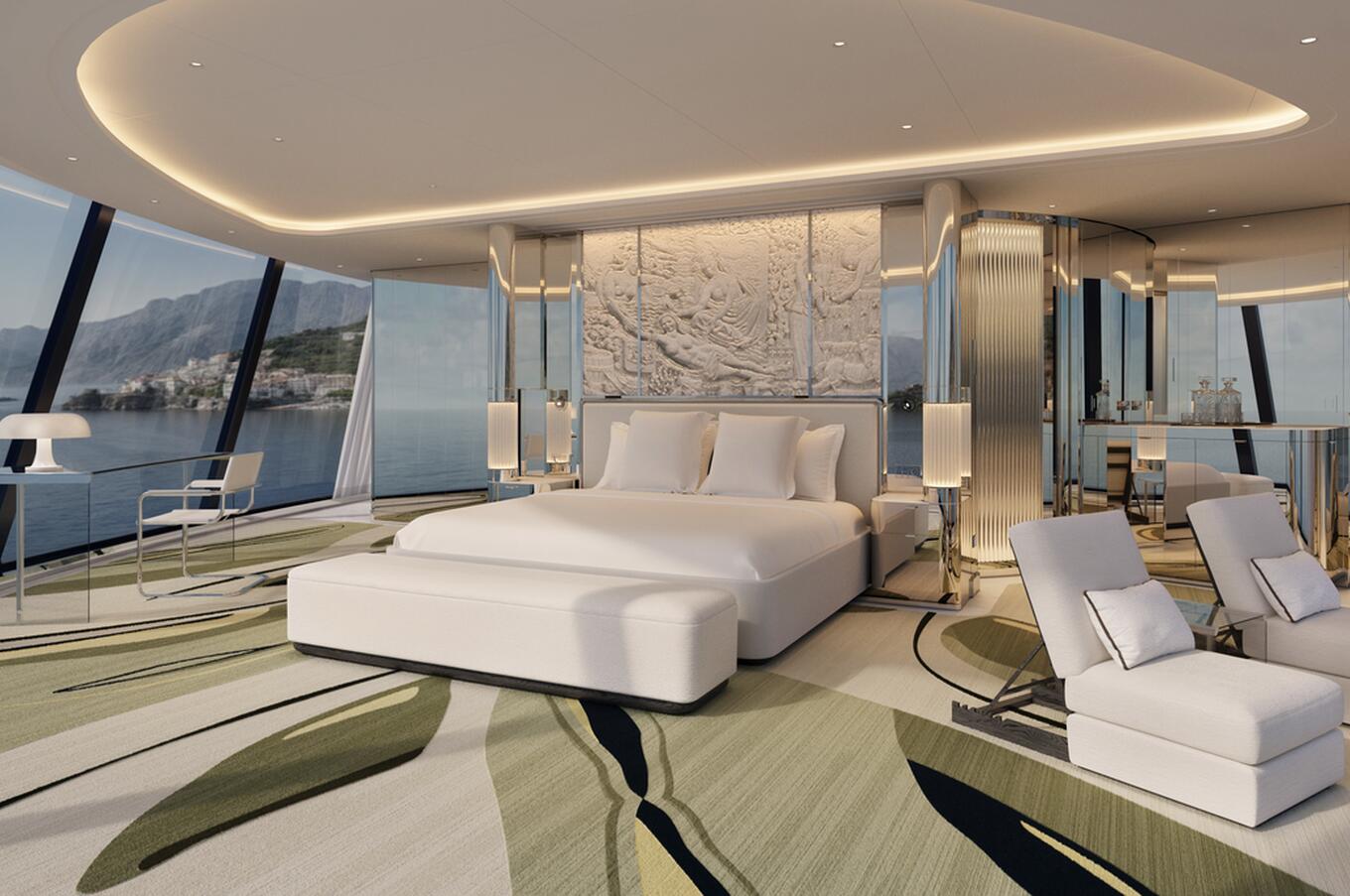 Funnel suite bedroom