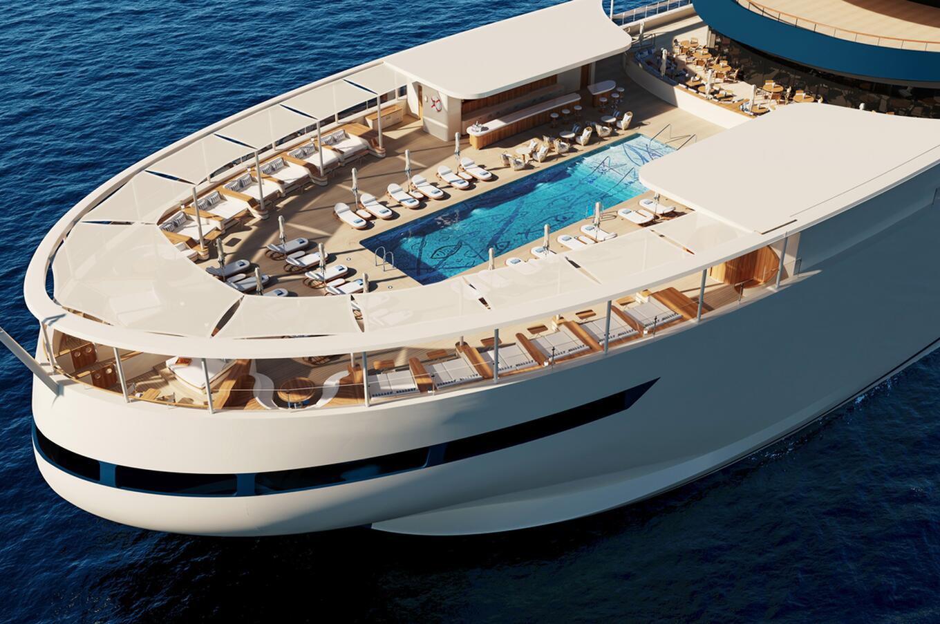 Pool deck